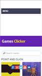 Mobile Screenshot of gamesclicker.com